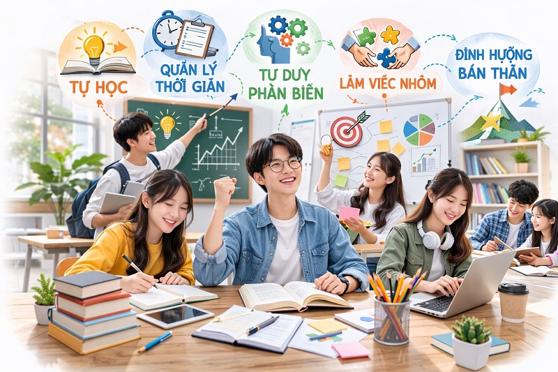 5 Kỹ Năng Cần Thiết Cho Học Sinh Thế Hệ Mới